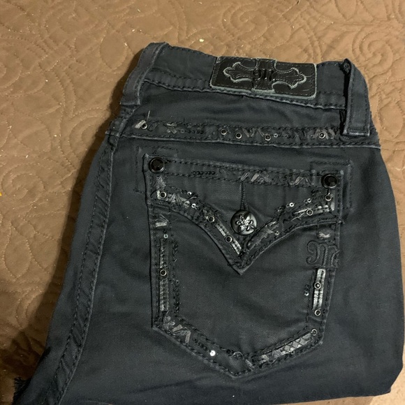 Miss Me Denim - EUC MISS ME SIGNATURE ANKLE SKINNY 27/26